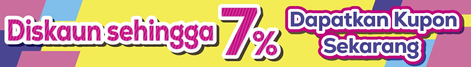 Diskaun sehingga 7% Dapatkan Kupon Sekarang